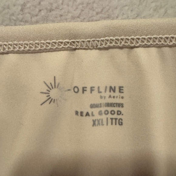 Aerie Offline Cream  Top - Picture 3 of 6
